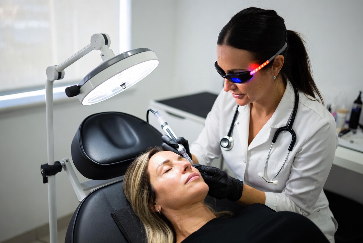 Microneedling treatment